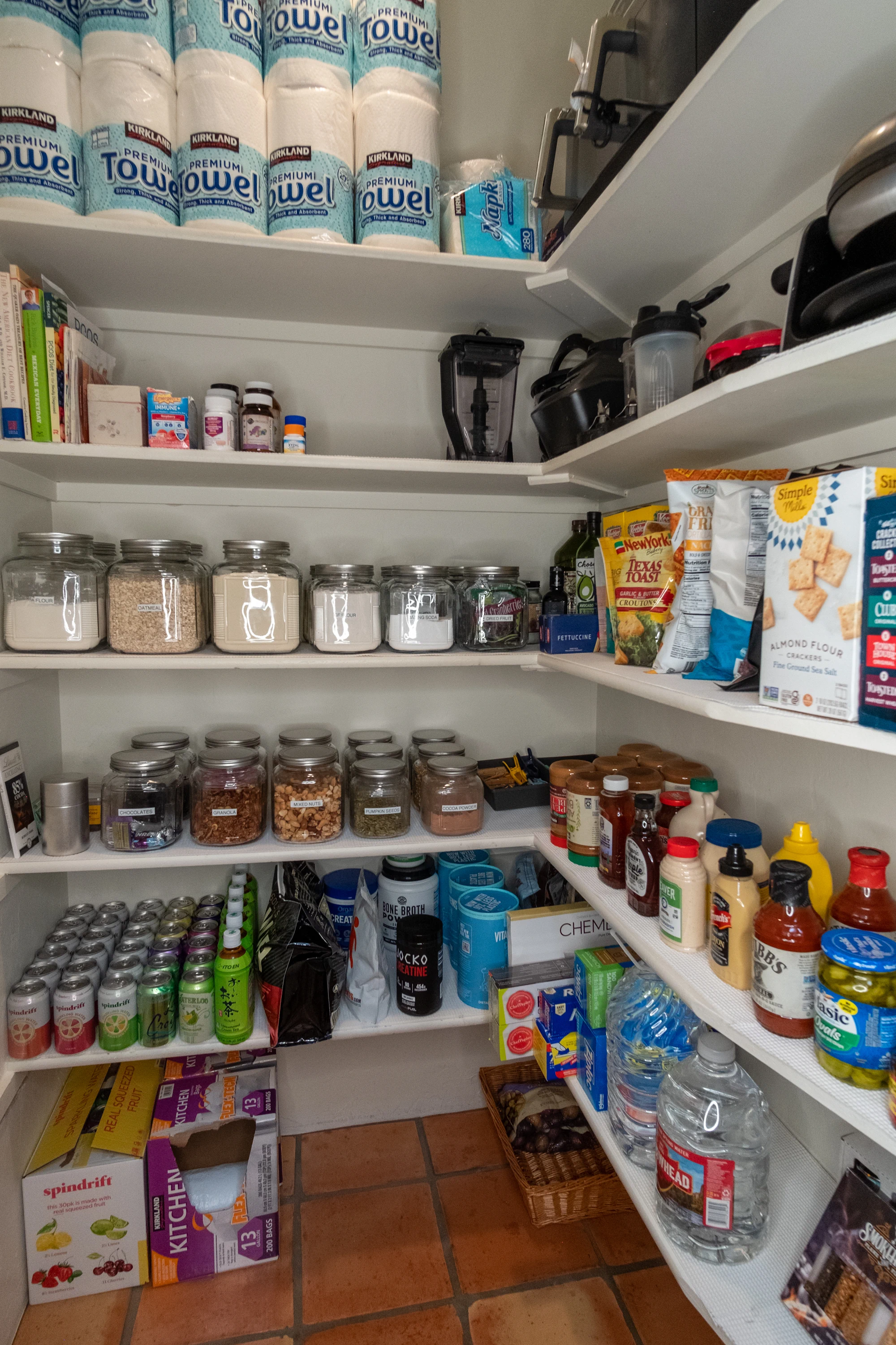 Organized pantry